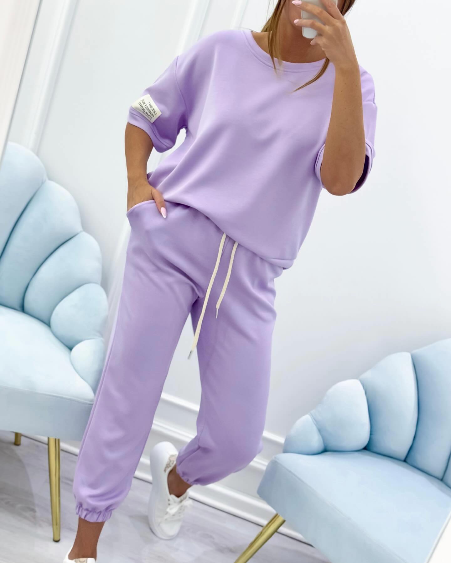 Norma – Short Sleeve Lounge Set