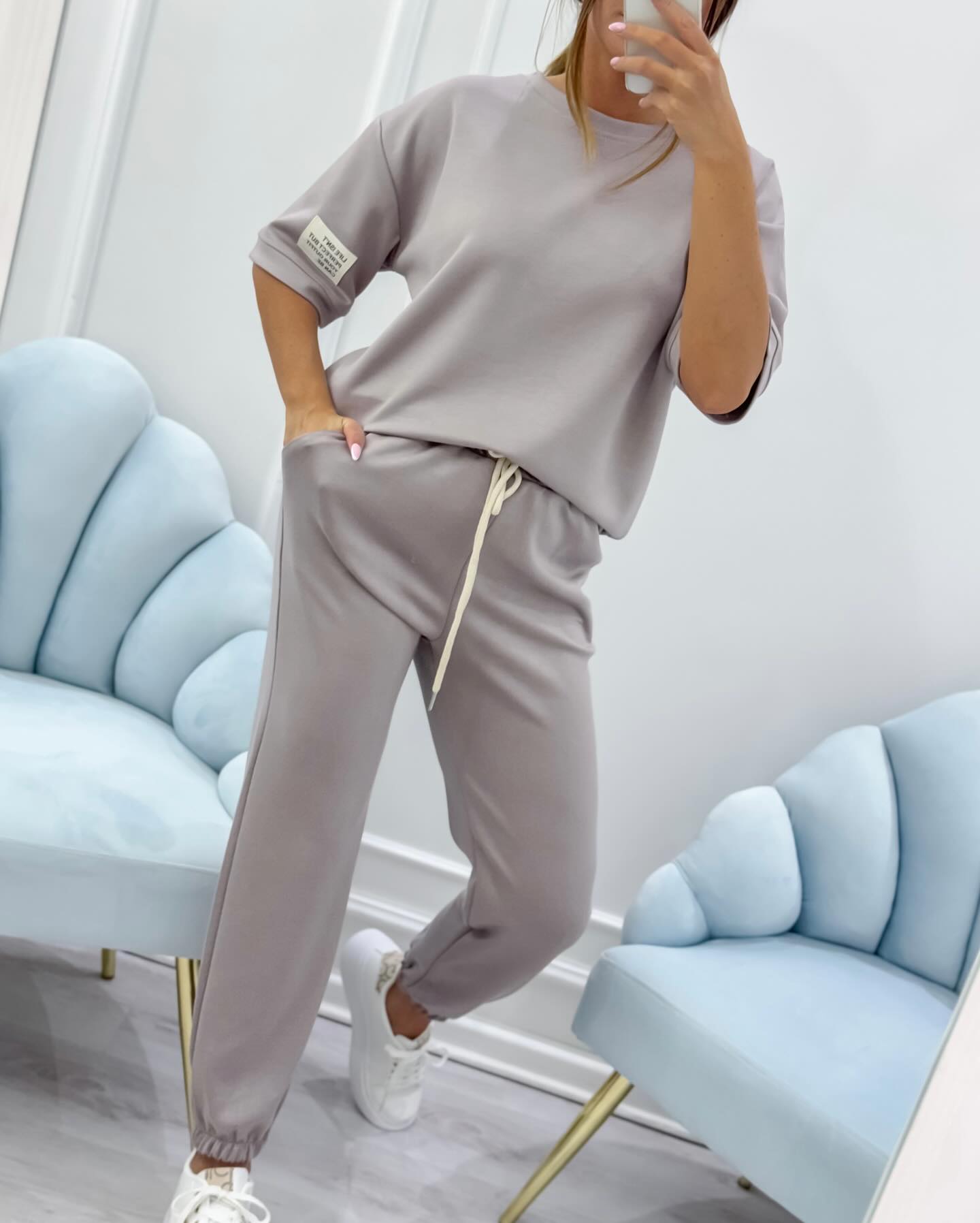 Norma – Short Sleeve Lounge Set
