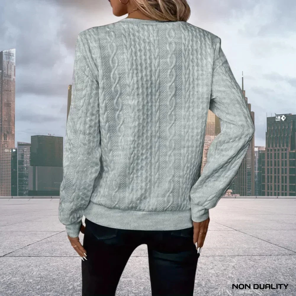 Raina – Zip-Up Sweater