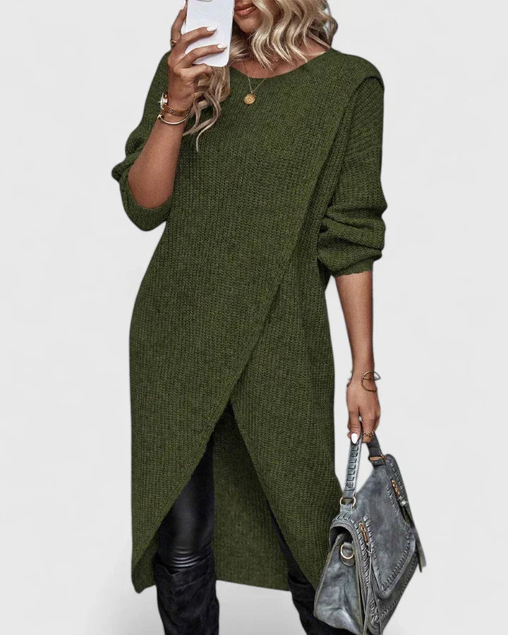 Zarymelle – Elegant Sweater Dress