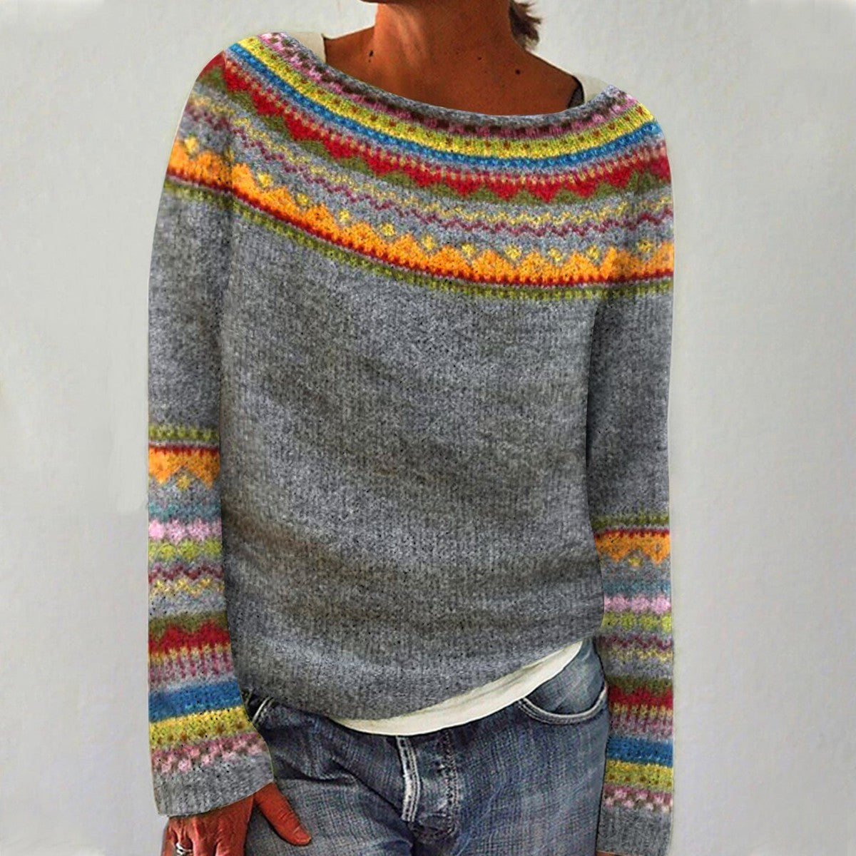 Nina – Vintage Knit Sweater