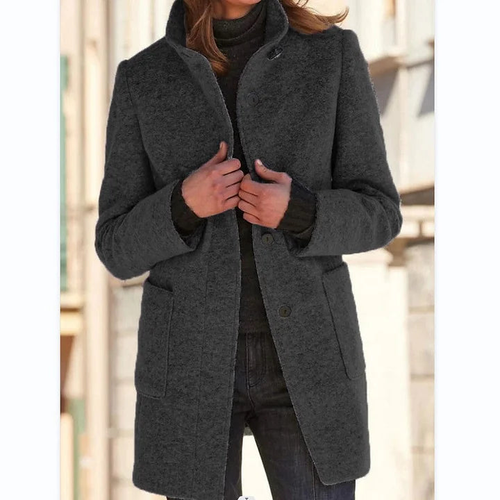 Zenny – Sleek Windbreaker Coat