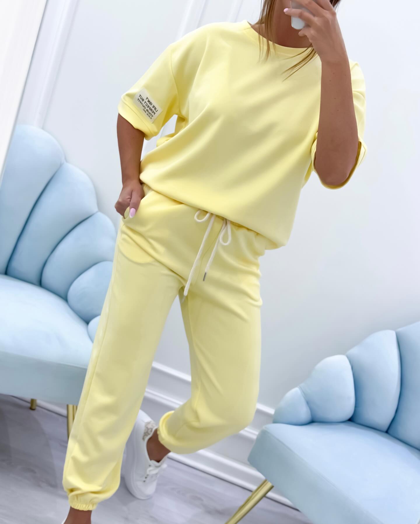 Norma – Short Sleeve Lounge Set
