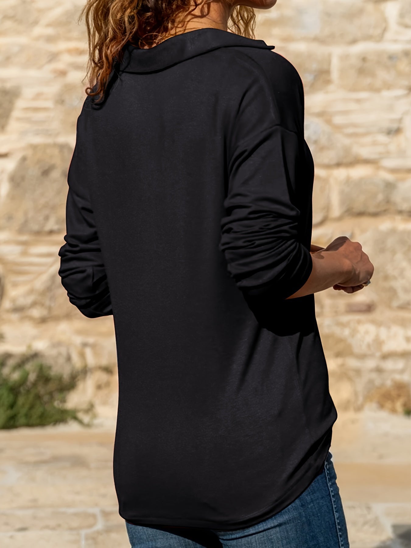 Sheena - Chic Long-Sleeved Top