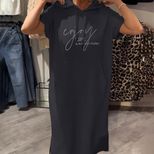 Saskia – Casual Hoodie Dress