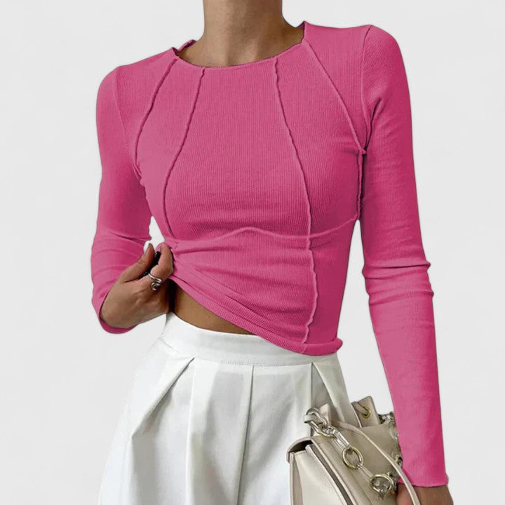Rozminda – Comfortable Top with Long Sleeves