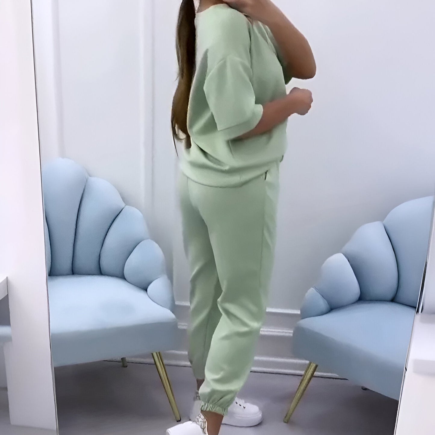 Norma – Short Sleeve Lounge Set