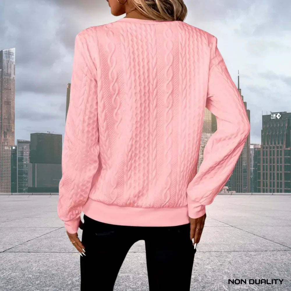 Raina – Zip-Up Sweater