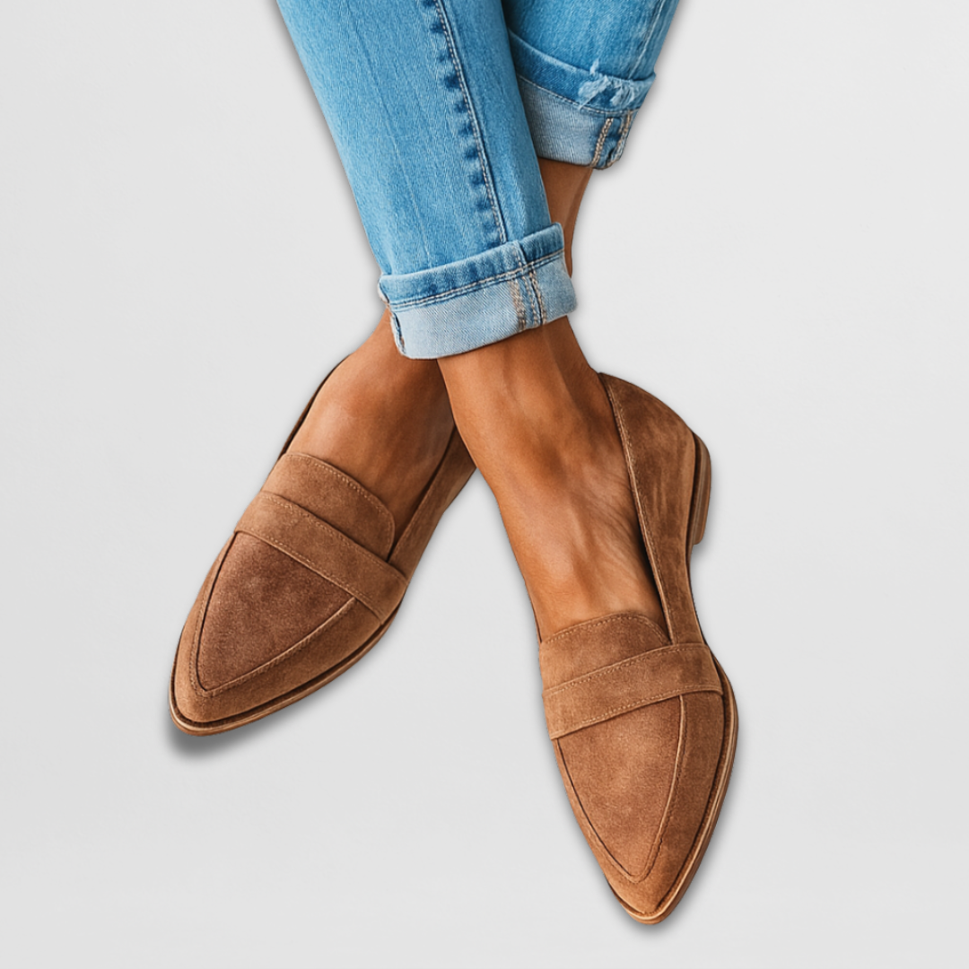 Nadia - Suede Loafers