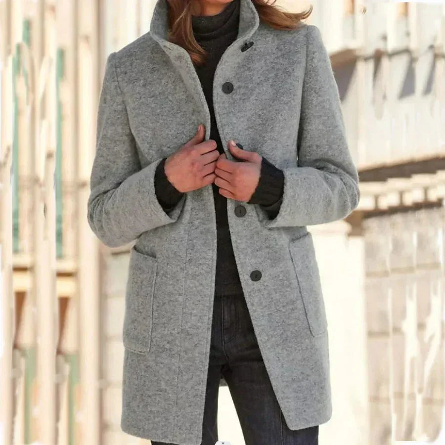 Zenny – Sleek Windbreaker Coat