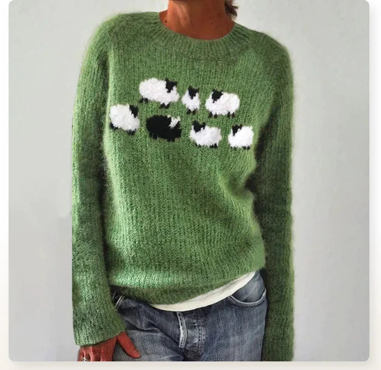 Nina – Vintage Knit Sweater