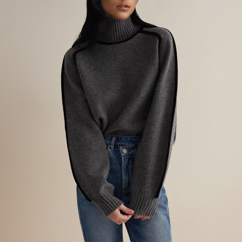 Mirabella - Couture-Inspired Turtleneck Style