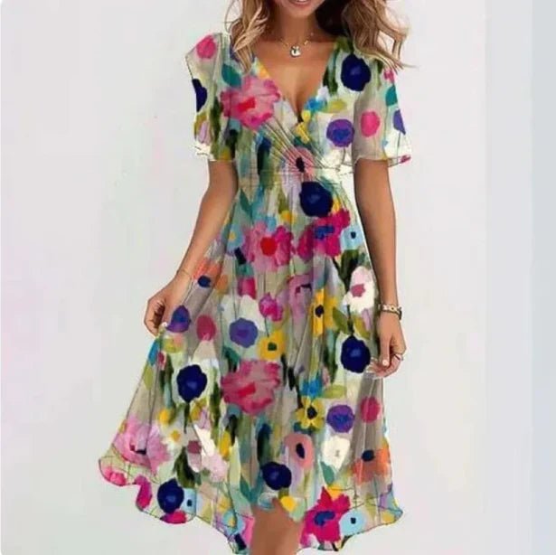 Kayla – Wrap Midi Dress