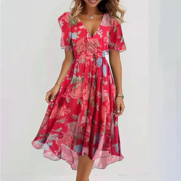 Kayla – Wrap Midi Dress