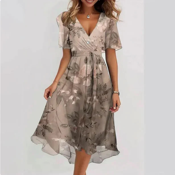 Kayla – Wrap Midi Dress