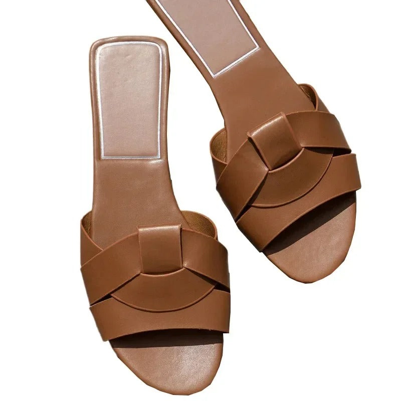 Roxanne – Vibrant Slip-On Summer Sandals