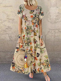 Orange Floral