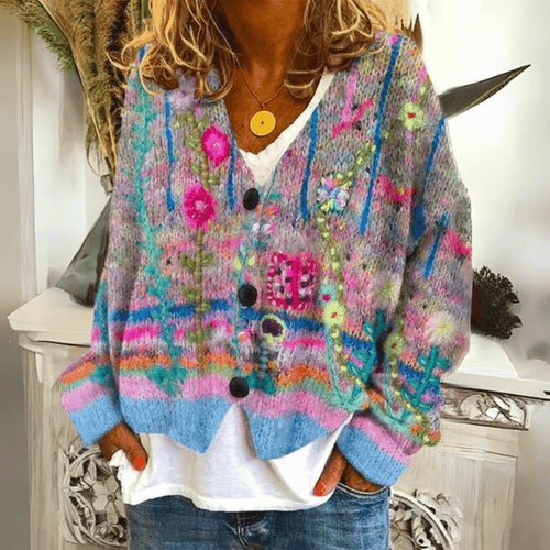 Matilda – Warm and Stylish Printed Vest
