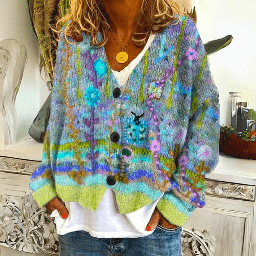 Matilda – Warm and Stylish Printed Vest