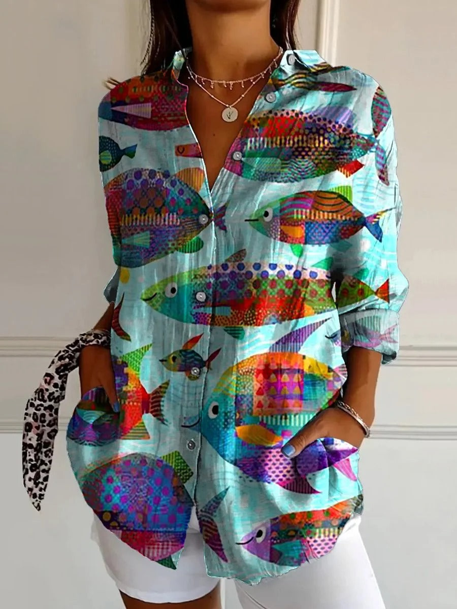 Etta – Button-Up Blouse