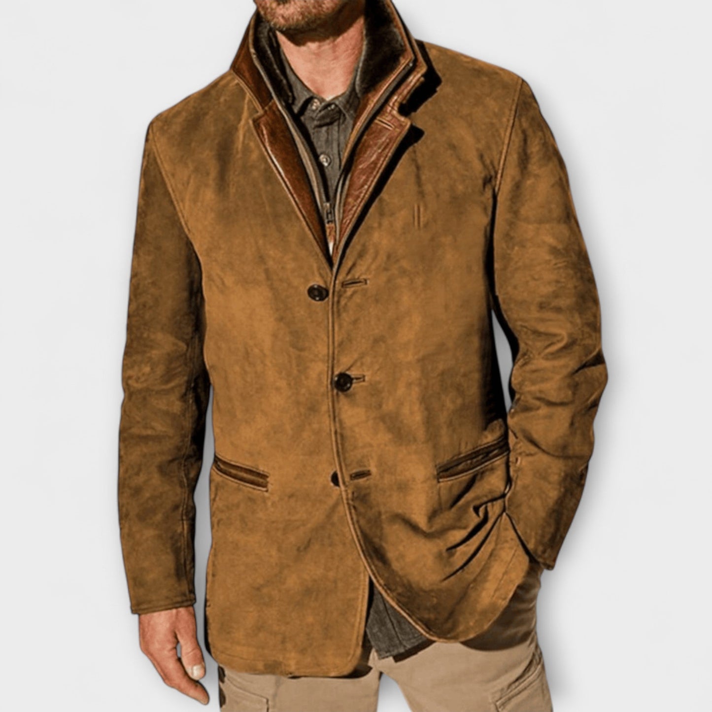 Emman – Vintage Suede Jacket