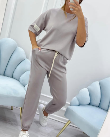 Norma – Short Sleeve Lounge Set