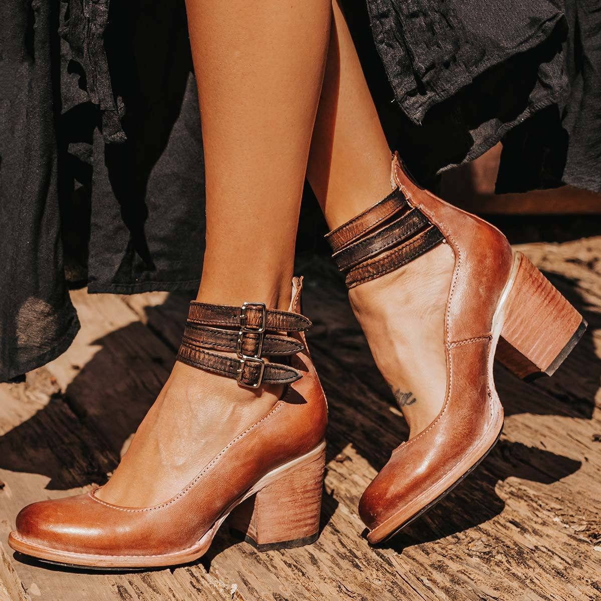 Ginevra™ | Multi-Strap Pumps with Thick Sole