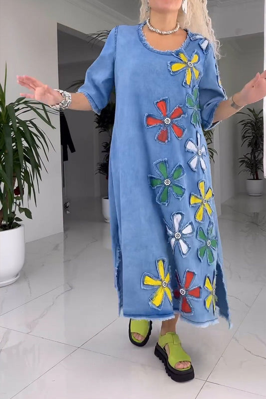 Elaina – Floral Pattern Dress