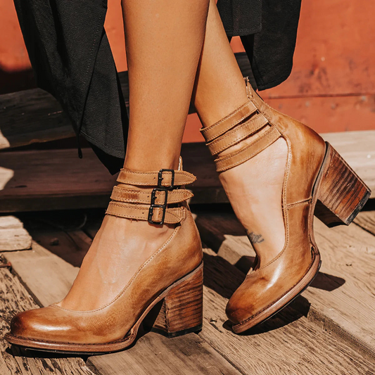 Ginevra™ | Multi-Strap Pumps with Thick Sole