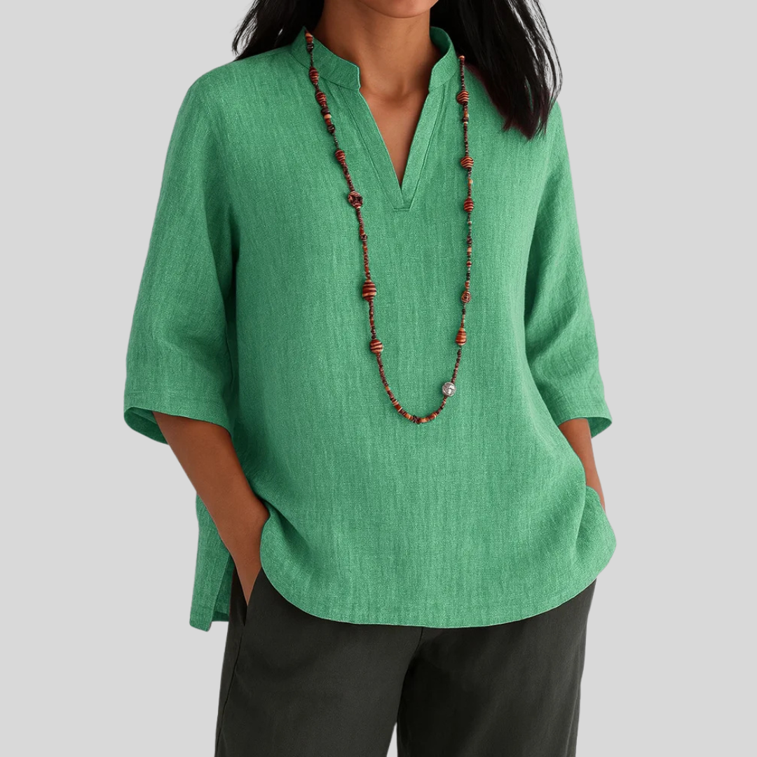 Nara – Airy and Comfortable Summer Blouse
