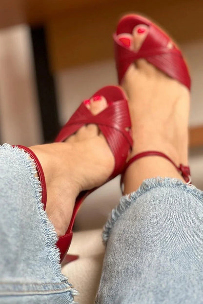 Huguette | Sandal with Stiletto Heel