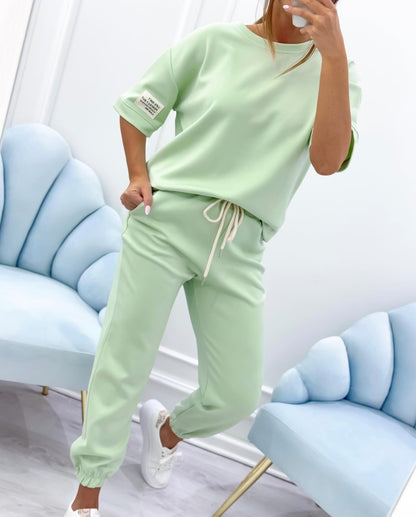 Norma – Short Sleeve Lounge Set