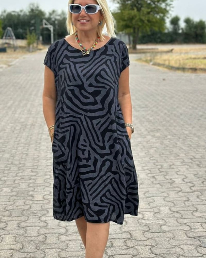 Nelia – Printed Summer Dress