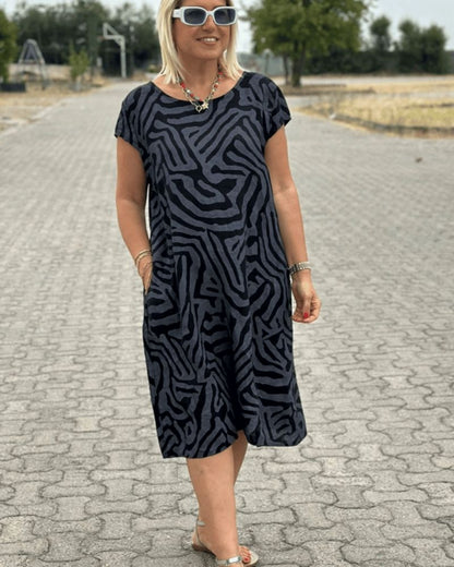 Nelia – Printed Summer Dress