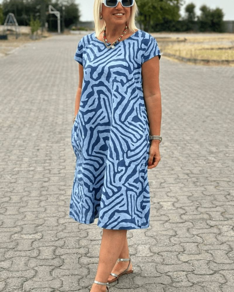 Nelia – Printed Summer Dress