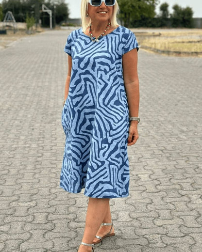 Nelia – Printed Summer Dress