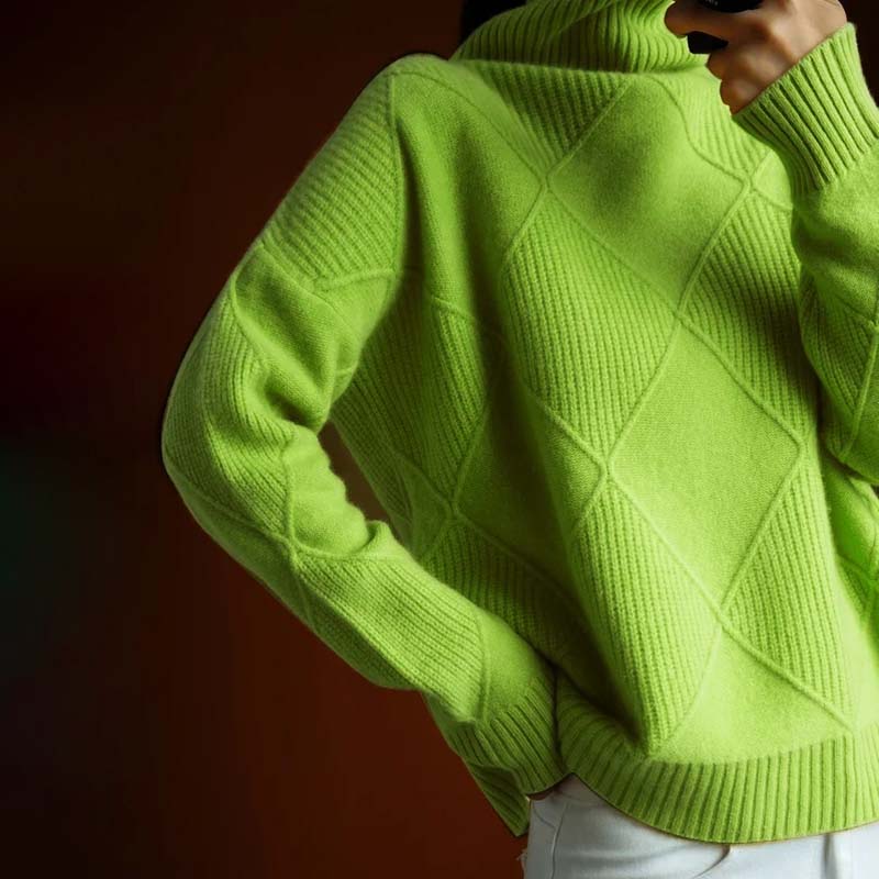 Denise – Casual Solid Color Knit Sweater