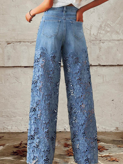 Maxine – Patchwork Lace Pants