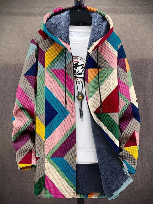 Mirrin - Elegant Printed Cardigan