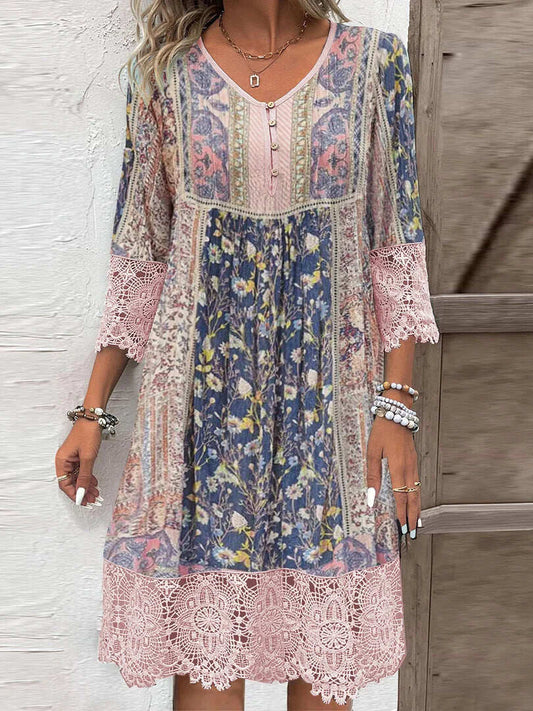 Kirsten - Patterned Dress
