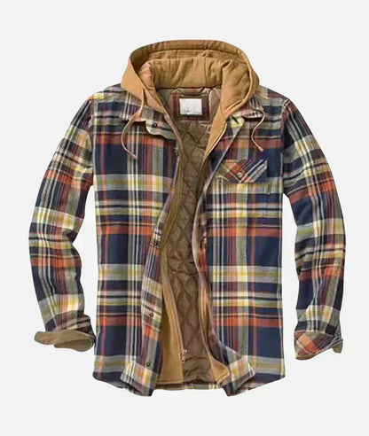 Savrani – Patchwork Plaid Jacket