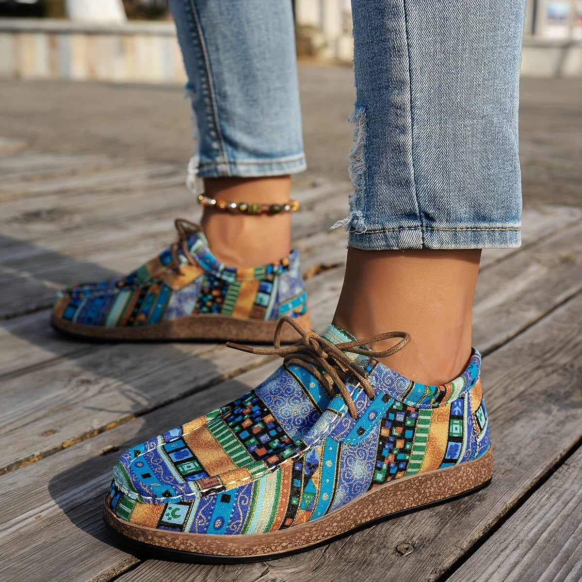 Keira - Orthopedic Boho Casual Sneakers