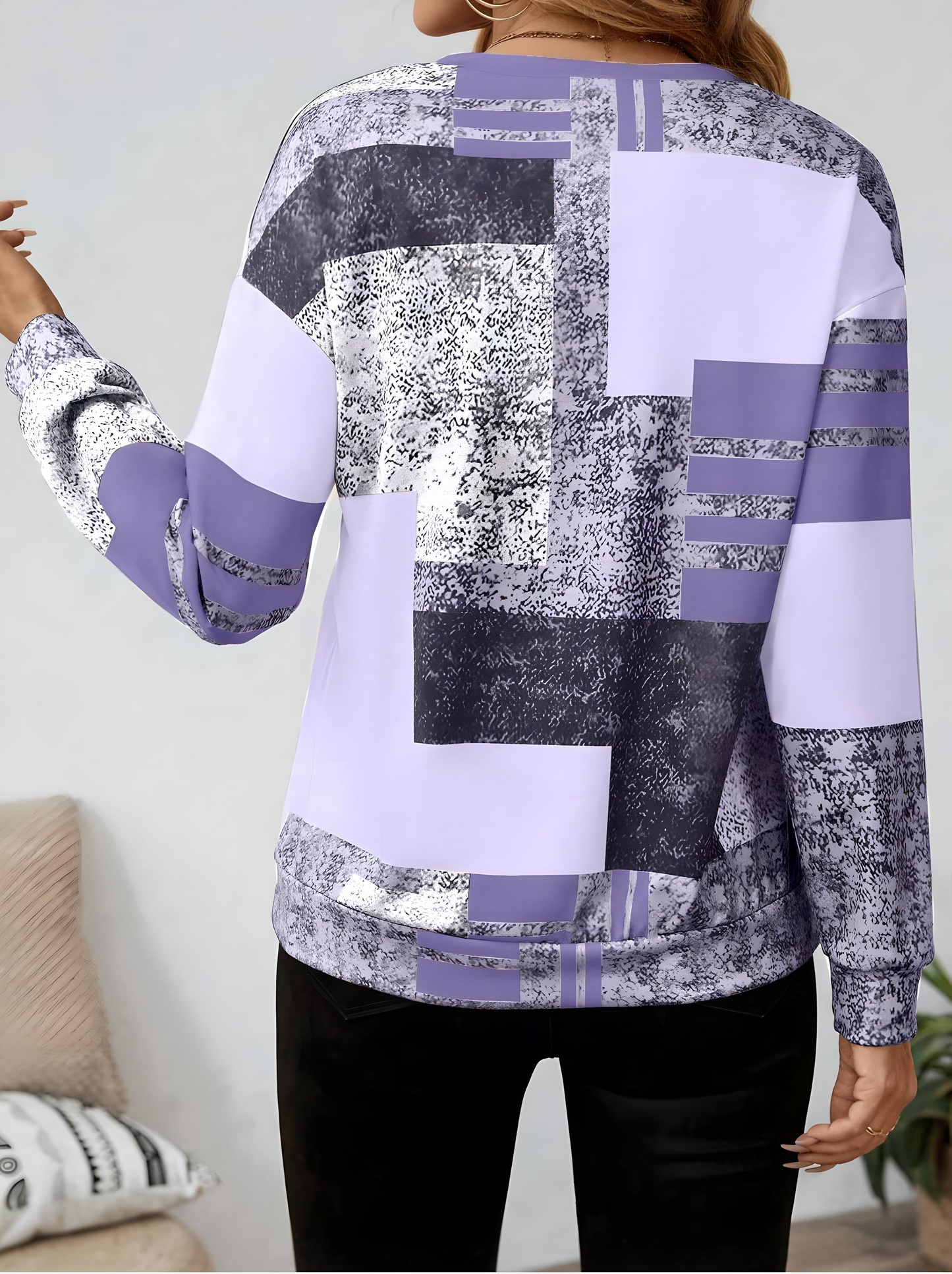 Oceane – Chic Vintage Sweatshirt