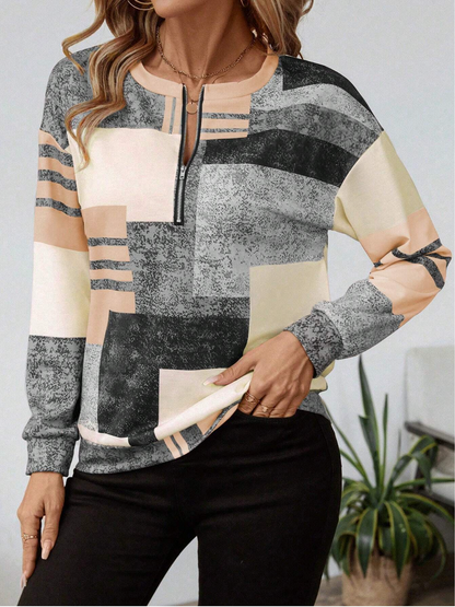 Oceane – Chic Vintage Sweatshirt