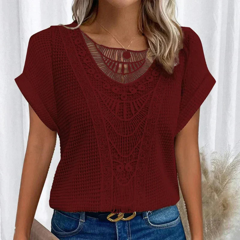 Ninon - Elegant Blouse Inspired by Ibiza