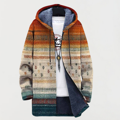 Ava | Autumn Striped Cardigan