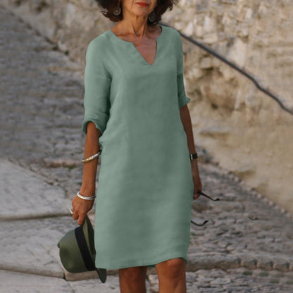 Caroline – V-Neck Summer Dress