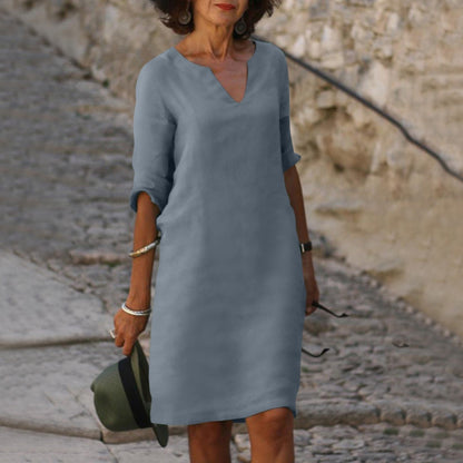 Caroline – V-Neck Summer Dress