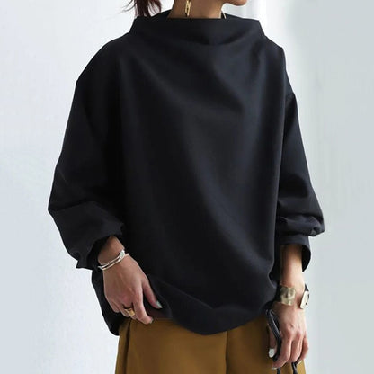 Margot – High-Neck Soft Knit Top