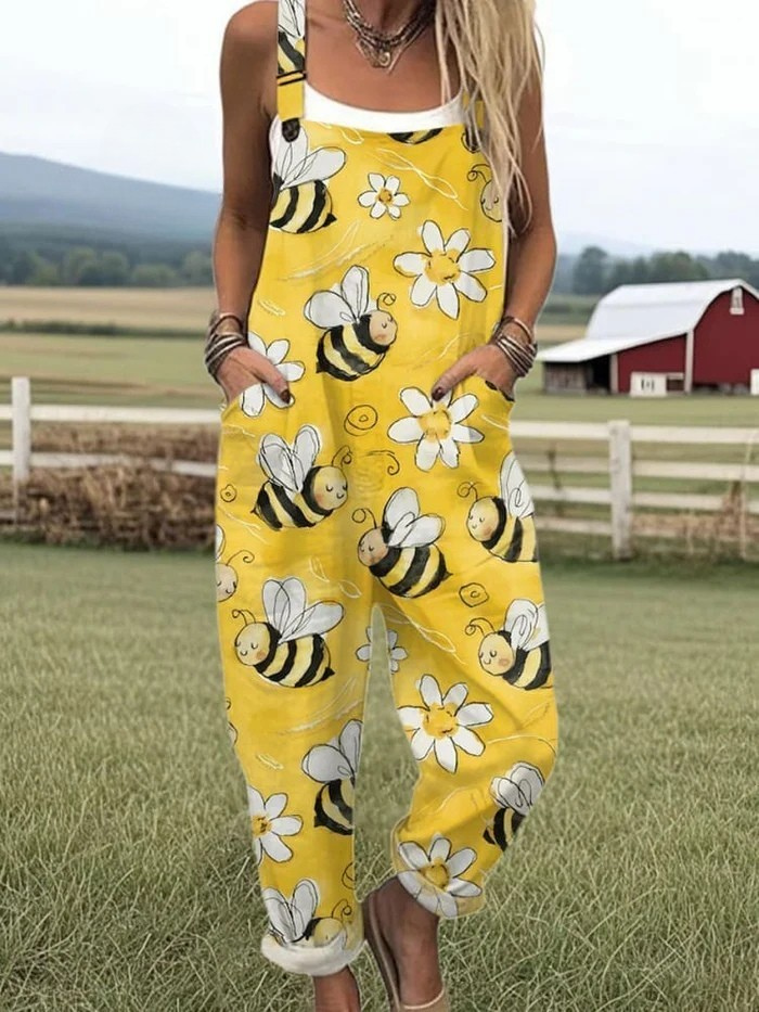 Donna – Artistic Cotton Jumpsuit